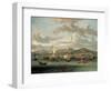 Dutch Shipping Off the Bay of Smyrna with a State Barge-Abraham Storck-Framed Giclee Print