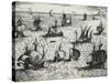 Dutch Ships, 18th Century-null-Stretched Canvas