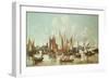 Dutch Ships at Dordrecht Harbour-Hendrick De Meyer-Framed Giclee Print