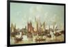 Dutch Ships at Dordrecht Harbour-Hendrick De Meyer-Framed Giclee Print