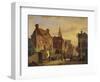 Dutch Street Scene-Willem Koekkoek-Framed Giclee Print