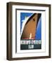 Dutch Travel Poster, 1932-Willem Ten Broek-Framed Premium Giclee Print