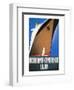 Dutch Travel Poster, 1932-Willem Ten Broek-Framed Premium Giclee Print