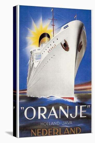 Dutch Travel Poster, 1939-Jean Walther-Stretched Canvas