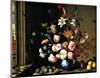 Dutch Vase of Flowers by a Window-Balthasar van der Ast-Mounted Giclee Print