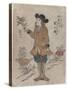 Dutch VOC employee in Nagasaki, c.1700-Japanese School-Stretched Canvas