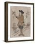 Dutch VOC employee in Nagasaki, c.1700-Japanese School-Framed Giclee Print