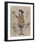 Dutch VOC employee in Nagasaki, c.1700-Japanese School-Framed Giclee Print