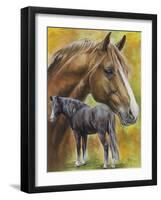 Dutch Warm Blood-Barbara Keith-Framed Giclee Print