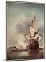 Dutch Warships 1670-Willem van de Velde-Mounted Art Print