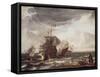 Dutch Warships-Ludolf Backhuysen-Framed Stretched Canvas