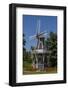 Dutch windmill, Nelis' Dutch Village theme park, Holland, Michigan.-Randa Bishop-Framed Photographic Print