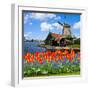 Dutch Windmill of Zaanse Schans-neirfy-Framed Photographic Print