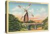 Dutch Windmill, San Francisco-null-Stretched Canvas