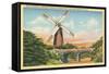 Dutch Windmill, San Francisco-null-Framed Stretched Canvas