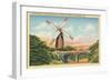 Dutch Windmill, San Francisco-null-Framed Art Print