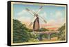 Dutch Windmill, San Francisco-null-Framed Stretched Canvas