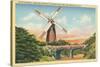 Dutch Windmill, San Francisco-null-Stretched Canvas