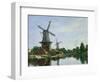 Dutch Windmills, 1884-Eugène Boudin-Framed Giclee Print