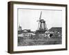 Dutch Windmills, Holland, Late 19th Century-John L Stoddard-Framed Giclee Print