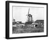 Dutch Windmills, Holland, Late 19th Century-John L Stoddard-Framed Giclee Print