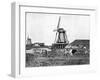 Dutch Windmills, Holland, Late 19th Century-John L Stoddard-Framed Giclee Print