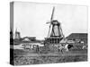 Dutch Windmills, Holland, Late 19th Century-John L Stoddard-Stretched Canvas