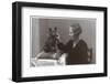 Dutch Woman with Little Dog-null-Framed Photographic Print