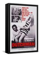 Dutchman, Top L-R: Shirley Knight, Al Freeman Jr., Bottom L-R: Al Freeman, Jr. Shirley Knight, 1967-null-Framed Stretched Canvas