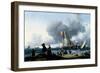 Dutchmen Embarking onto a Yacht, C.1670-Ludolf Backhuysen-Framed Giclee Print