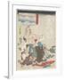 Dutiful Daughter in a Solitary House, C. 1843-Utagawa Kuniyoshi-Framed Giclee Print