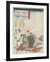 Dutiful Daughter in a Solitary House, C. 1843-Utagawa Kuniyoshi-Framed Giclee Print