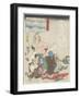 Dutiful Daughter in a Solitary House, C. 1843-Utagawa Kuniyoshi-Framed Giclee Print