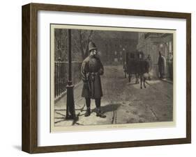 Duty and Pleasure-Charles Green-Framed Giclee Print