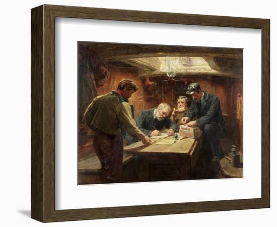 Duty Paid, 1896-Ralph Hedley-Framed Giclee Print