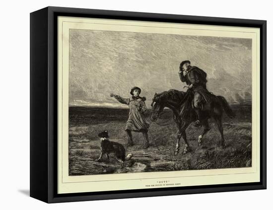 Duty-Heywood Hardy-Framed Stretched Canvas