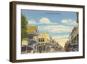 Duvat Street, Key West, Florida-null-Framed Art Print