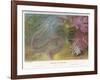 Duvernoy's Synapte and Other Deep Sea Creatures-P. Lackerbauer-Framed Art Print