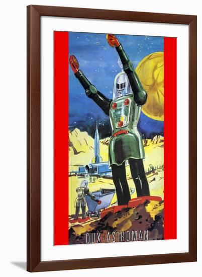 Dux Astroman-null-Framed Art Print