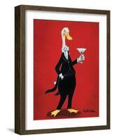 Duxedo-Will Bullas-Framed Giclee Print