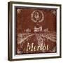 DW Merlot-Karen Williams-Framed Giclee Print