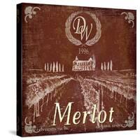 DW Merlot-Karen Williams-Stretched Canvas