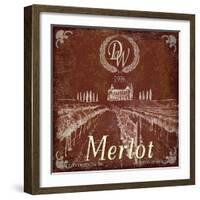 DW Merlot-Karen Williams-Framed Giclee Print