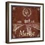 DW Merlot-Karen Williams-Framed Giclee Print