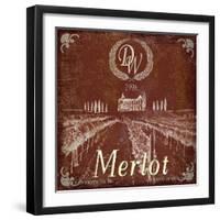 DW Merlot-Karen Williams-Framed Giclee Print