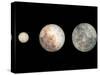 Dwarf Planets Ceres, Pluto, and Eris-Stocktrek Images-Stretched Canvas