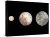 Dwarf Planets Ceres, Pluto, and Eris-Stocktrek Images-Stretched Canvas