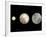 Dwarf Planets Ceres, Pluto, and Eris-Stocktrek Images-Framed Photographic Print