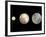 Dwarf Planets Ceres, Pluto, and Eris-Stocktrek Images-Framed Photographic Print