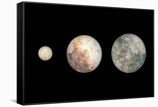 Dwarf Planets-Walter Myers-Framed Stretched Canvas
